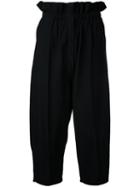 Boboutic - Cropped Trousers - Women - Cotton/viscose - S, Women's, Black, Cotton/viscose