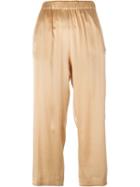 Forte Forte Cropped Elasticated Trousers