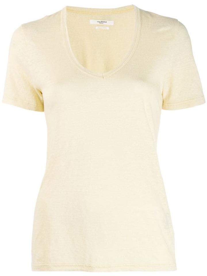 Isabel Marant Étoile Short Sleeved T-shirt - Yellow