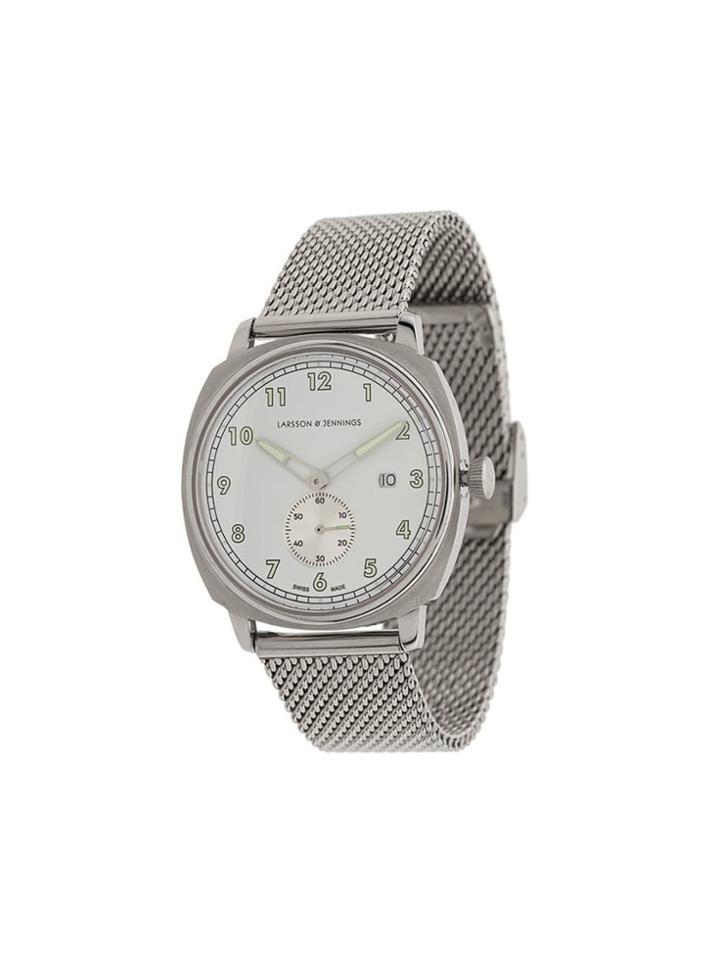 Larsson & Jennings Meridian Brushed Watch - Silver