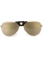 Versace Meduse Aviator Sunglasses