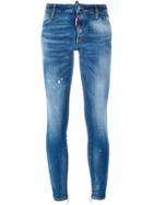 Dsquared2 'twiggy' Medium Waist Jeans - Blue