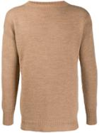 Aspesi Knit Crew Neck Sweater - Neutrals