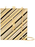Saint Laurent Tuxedo Box Bag - Gold