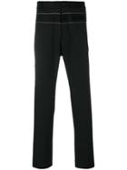 Oamc Ribbon Detail Trousers - Black