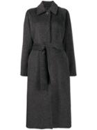 Filippa-k Montana Oversized Belted Coat - Grey