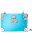 Luis Negri Bauletto Classic Crossbody Bag - Blue