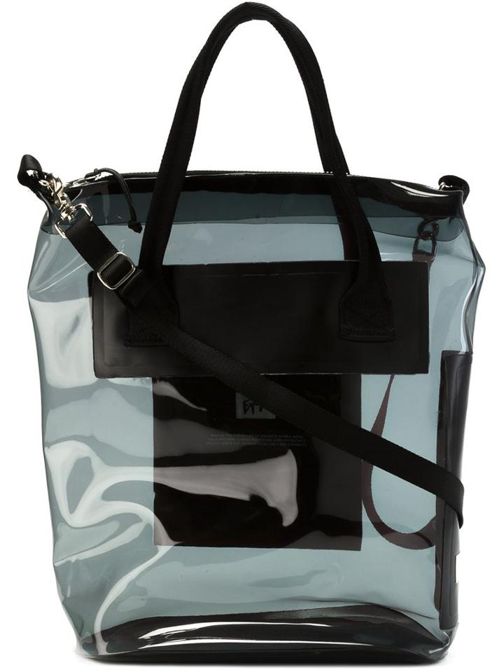Eytys 'void' Tote, Adult Unisex, Black, Pvc