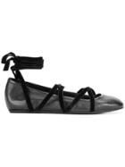 Lanvin Strappy Sandals - Black