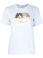 Fiorucci Angels Print T-shirt - Blue