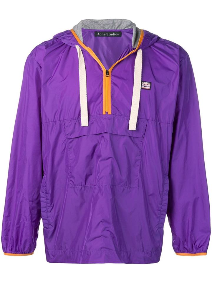 Acne Studios Anorak Jacket - Purple
