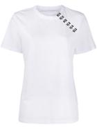 Olivier Theyskens Hook-fastening T-shirt - White