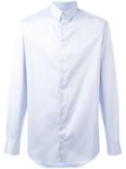 Giorgio Armani Classic Shirt, Men's, Size: Xl, Blue, Cotton