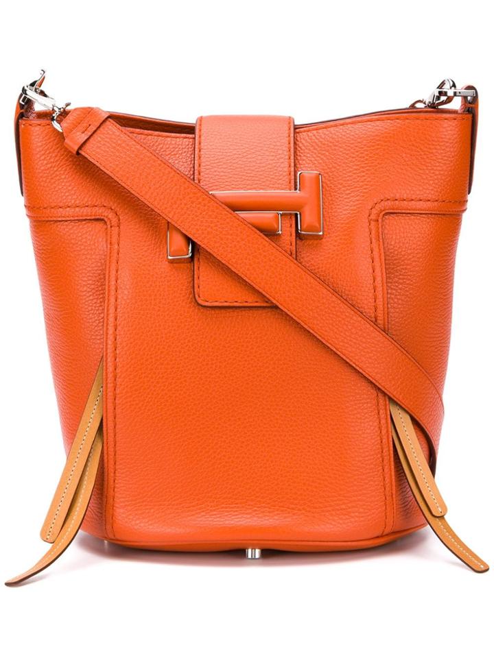 Tod's Bucket Tote - Orange