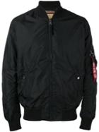 Alpha Industries - Hanging Tag Bomber Jacket - Men - Nylon - Xxl, Black, Nylon