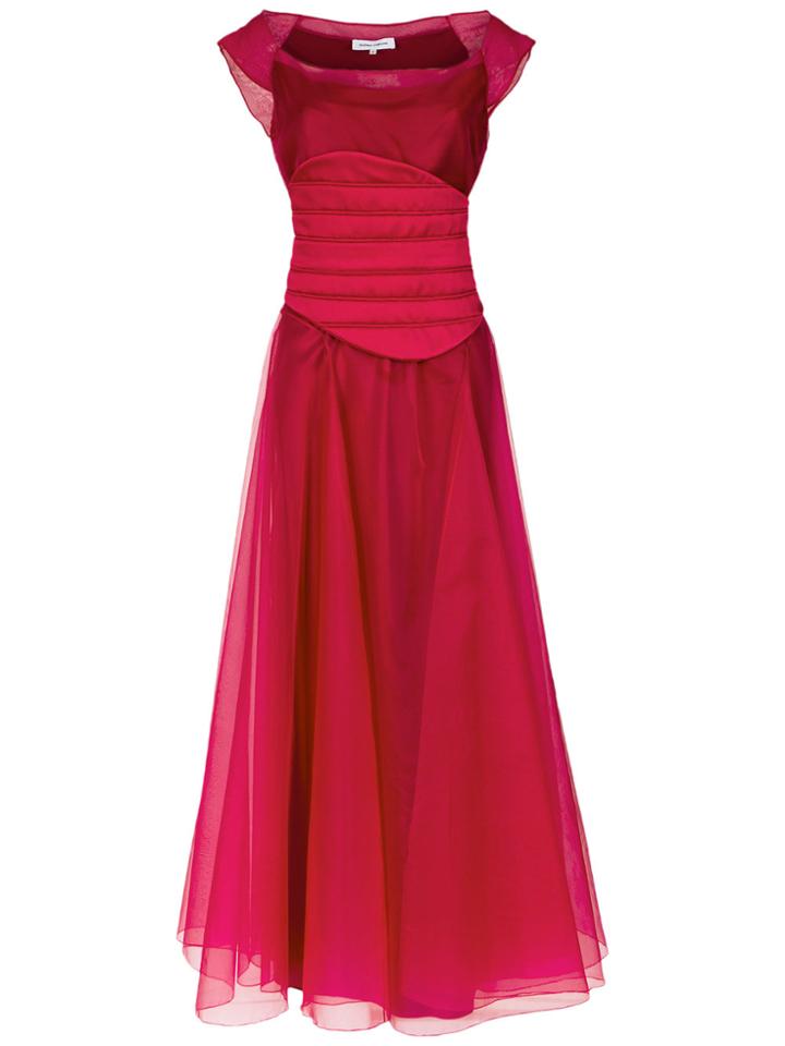 Gloria Coelho Flare Gown - Pink & Purple