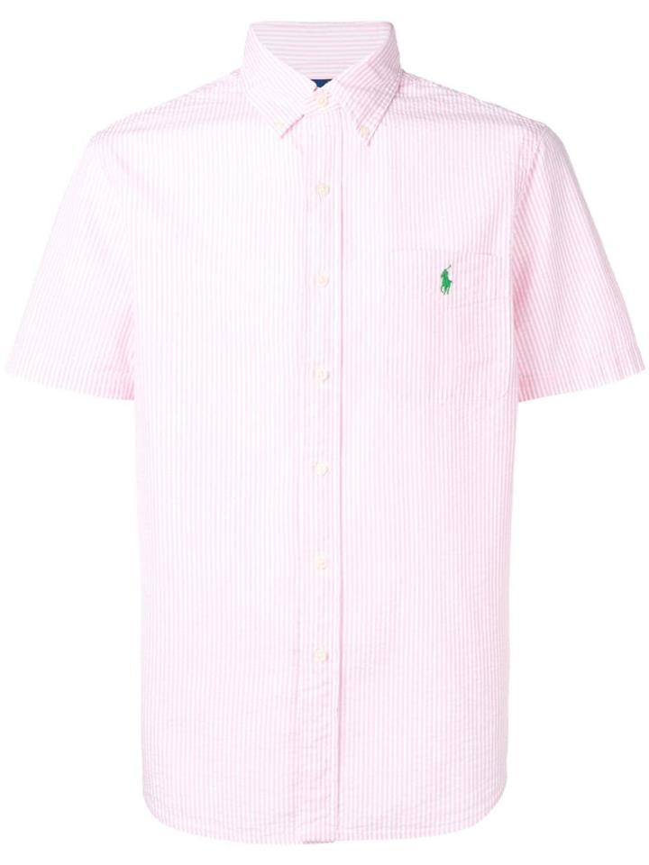 Polo Ralph Lauren Button Down Striped Shirt - Pink