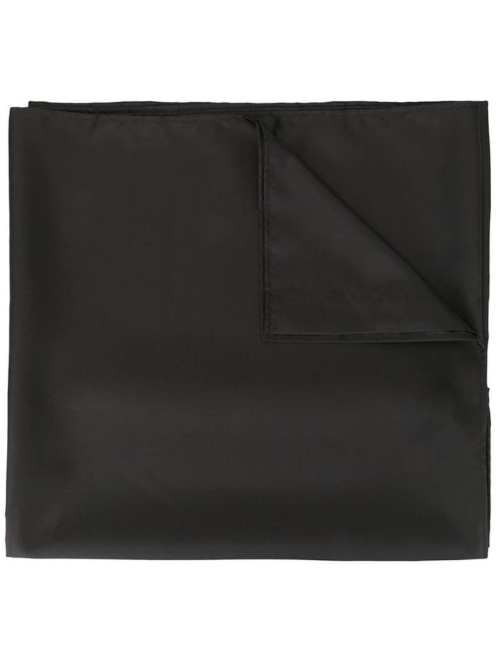 Undercover Smiley Motif Scarf - Black