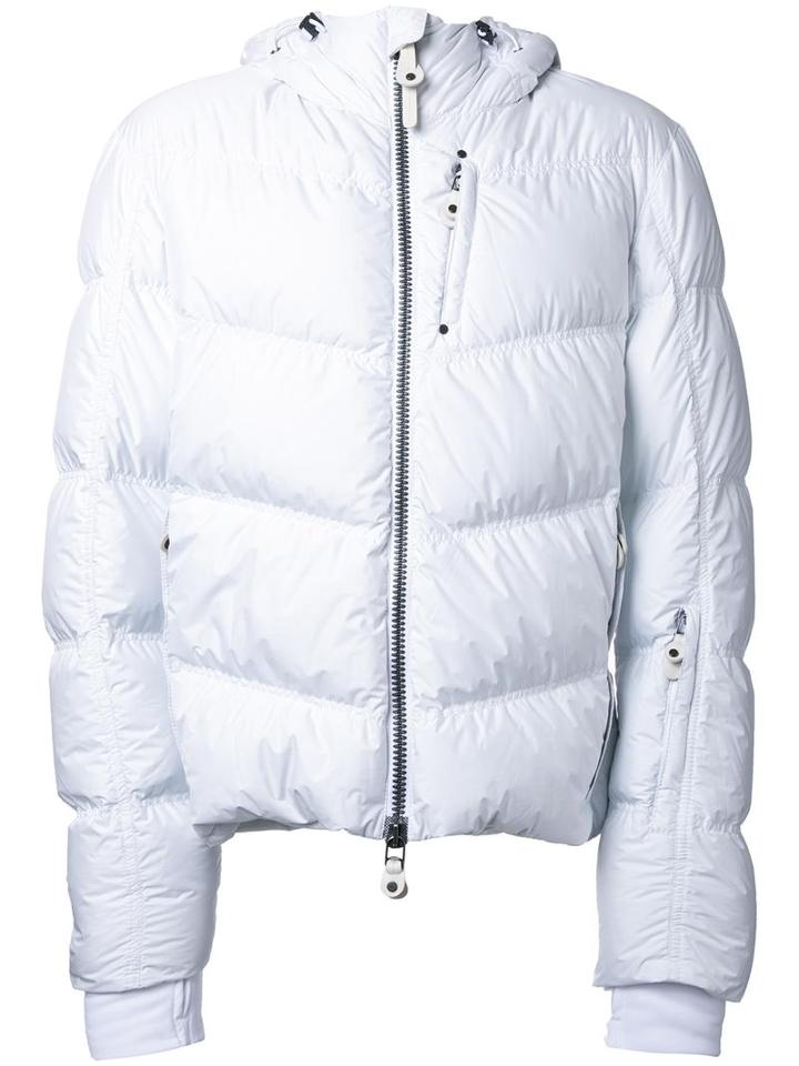 Kru 'v-power 2 Airtec' Puffer Jacket, Men's, Size: Large, White, Polyamide