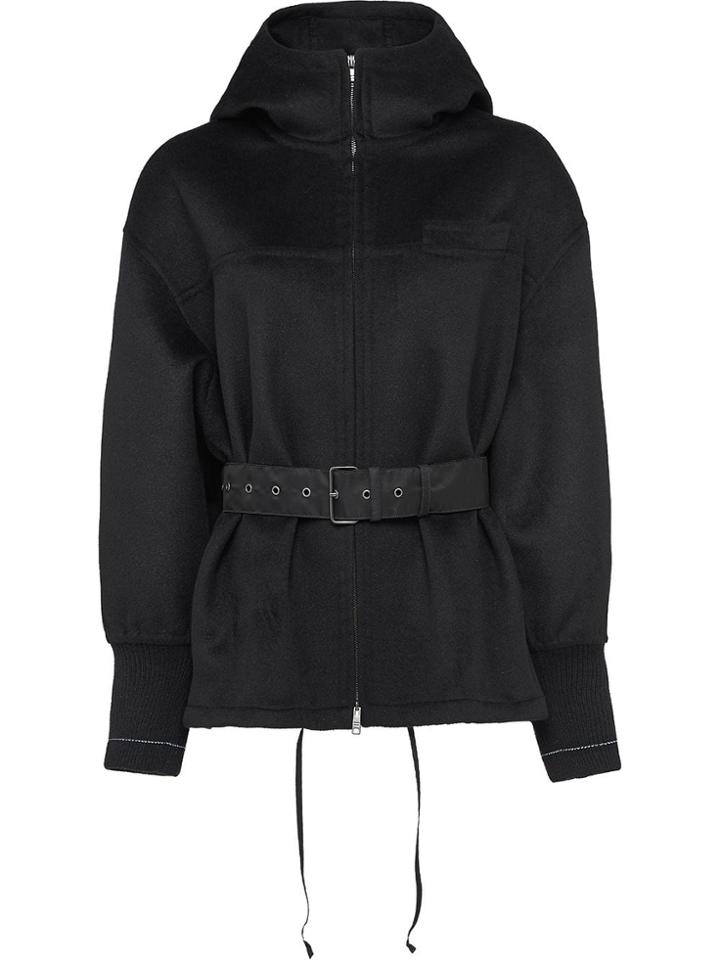 Prada Cashgora Peacoat - Black