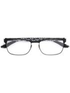 Ray-ban Square Frame Glasses, Black, Carbon