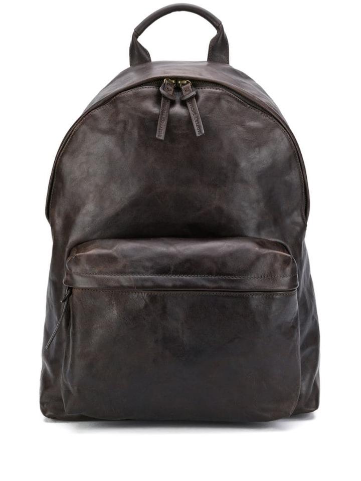 Officine Creative Weathered Backpack - Brown