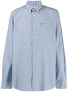 Barbour Oxford Long Sleeve Shirt - Blue