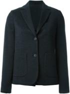 Brunello Cucinelli Two Button Blazer, Women's, Size: 42, Grey, Cotton/cupro/virgin Wool