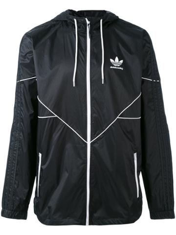 Adidas Originals - Lightweight Hooded Jacket - Men - Polyamide - M, Black, Polyamide