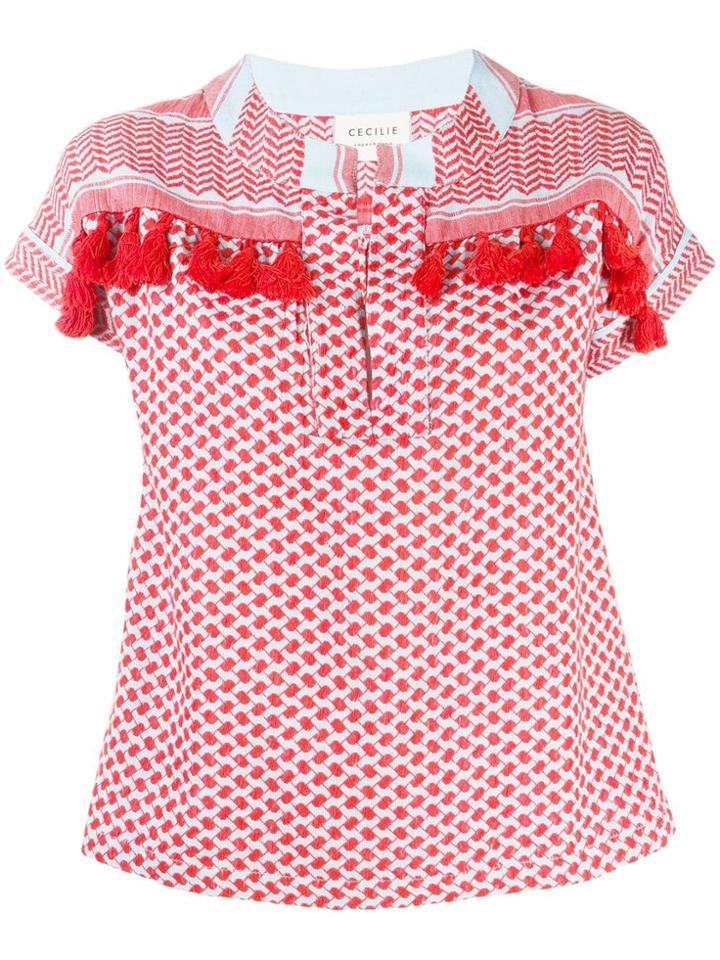 Cecilie Copenhagen Helene T-shirt - Red