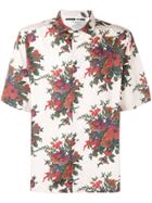 Mcq Alexander Mcqueen Floral-print Shirt - Pink & Purple