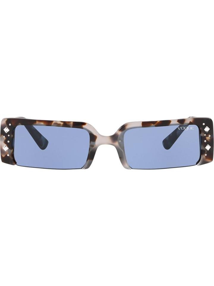 Vogue Eyewear Soho Rectangle Sunglasses - Brown
