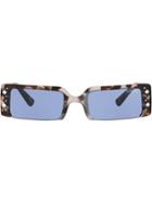 Vogue Eyewear Soho Rectangle Sunglasses - Brown