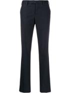 Incotex Houndstooth Tailored Trousers - Blue