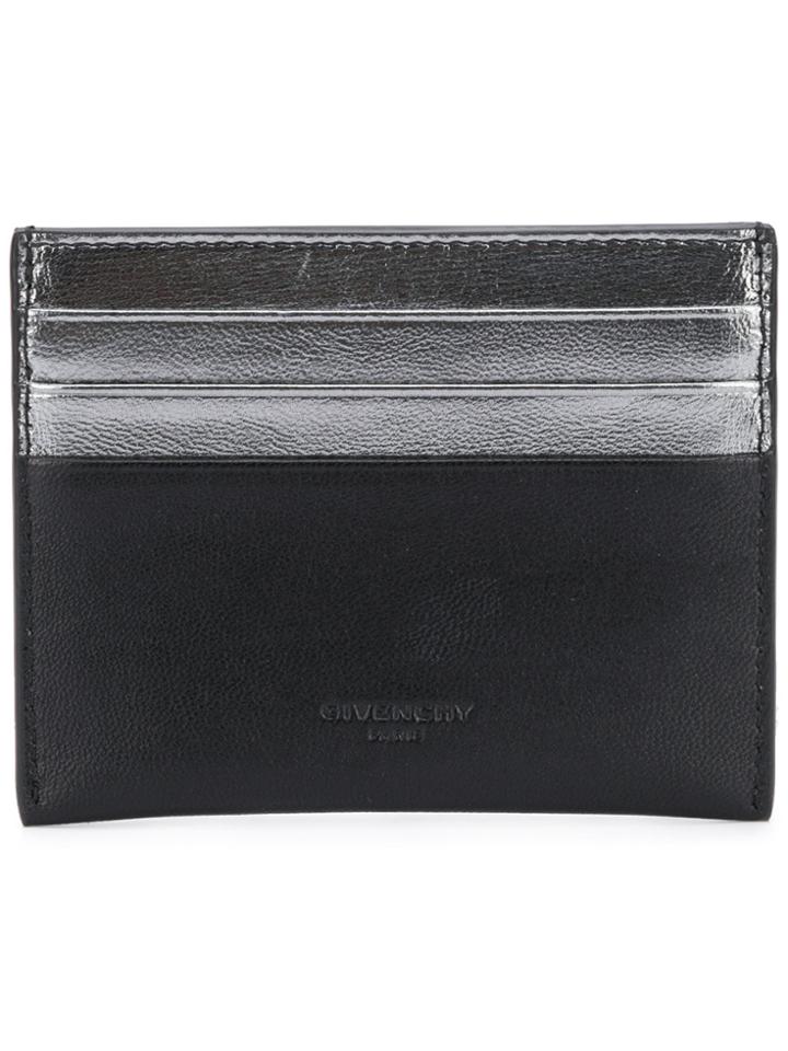 Givenchy Embossed Card Holder - Black