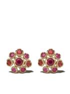 Annoushka 18kt Yellow Gold Hidden Reef Sapphire Stud Earrings - 18ct
