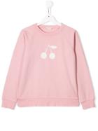 Bonpoint Cherry Print Sweatshirt - Pink