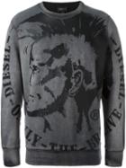 Diesel 's-joe-gb' Sweatshirt, Men's, Size: Small, Black, Cotton/polyester