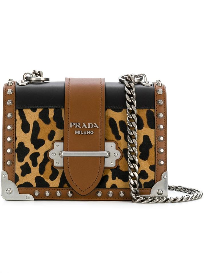 Prada Cahier Bag - Nude & Neutrals