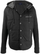 Barba Wool Padded Jacket - Grey