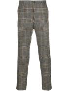 Dolce & Gabbana Glen Plaid Tailored Trousers - Grey