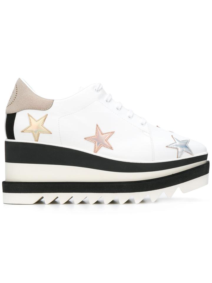 Stella Mccartney Star Elyse Platform Shoes - White