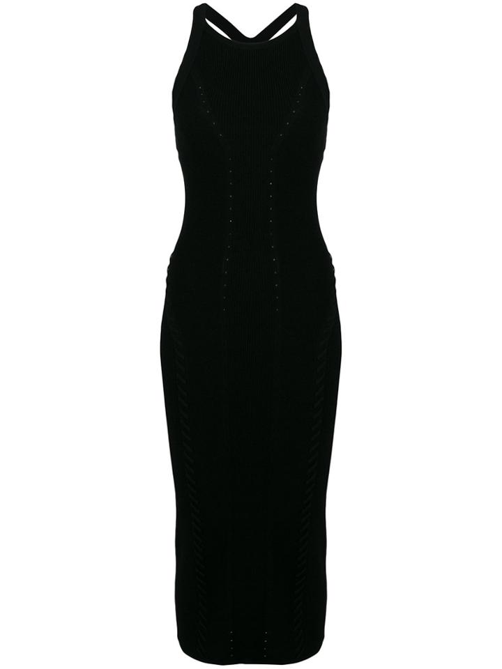 Rag & Bone Knitted Midi Dress - Black