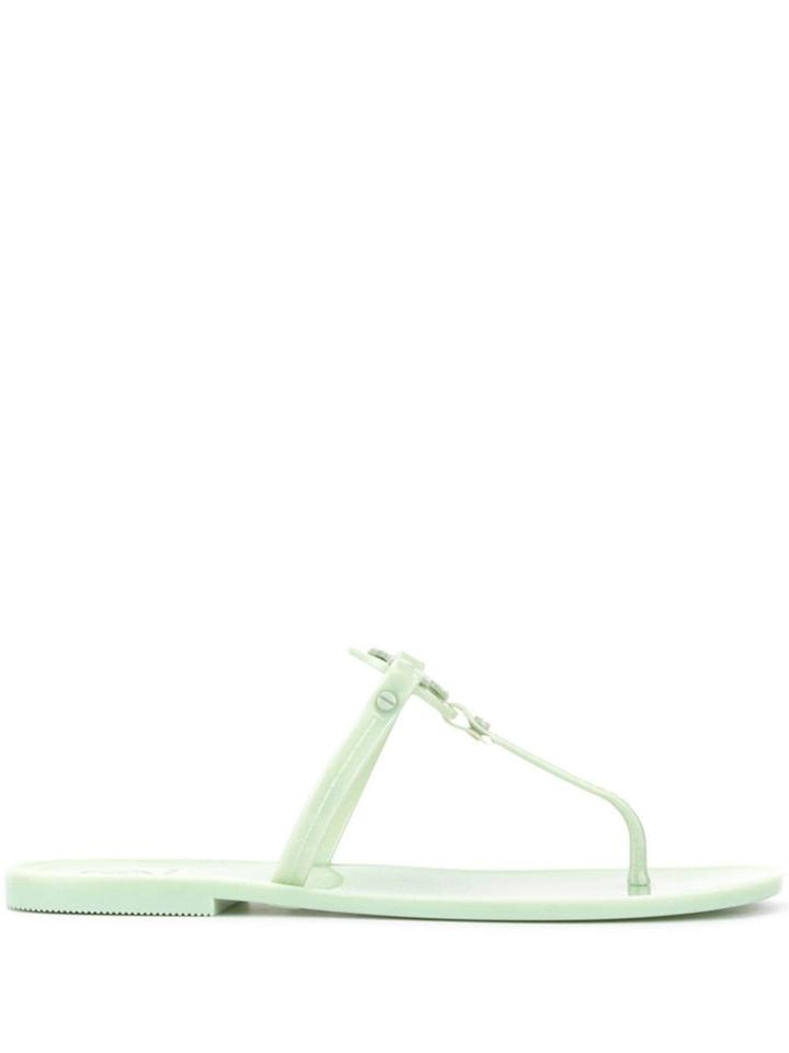 Tory Burch Open Toe Sandals - Green
