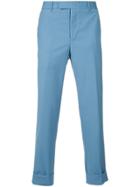 Ck Calvin Klein Cropped Chinos - Blue