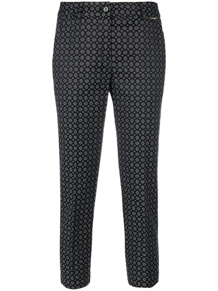 Twin-set Jacquard Trousers - Black