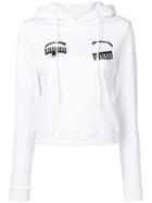 Chiara Ferragni Hooded Wink Sweatshirt - White