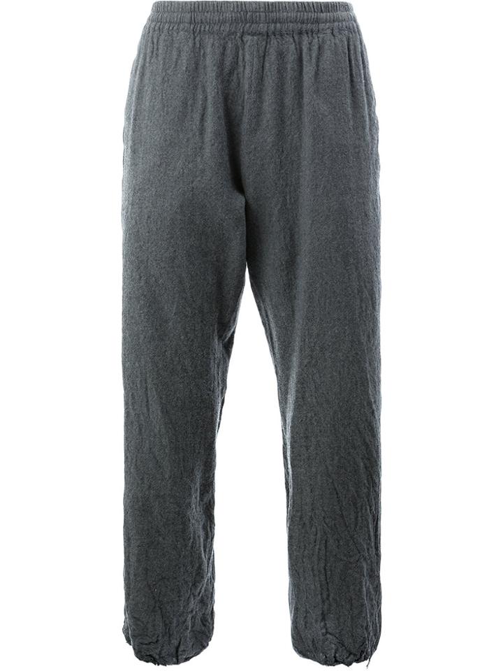 Neil Barrett Tapered Hybrid Trousers - Black