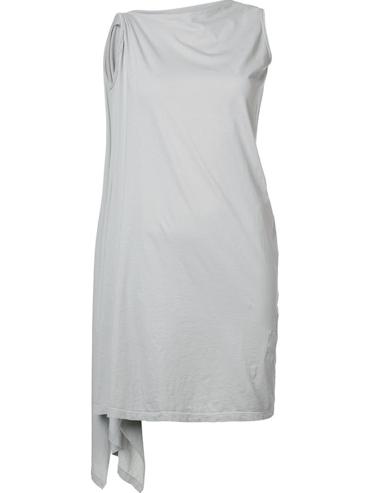 Rick Owens Drkshdw Sleeveless Asymmetric Tunic