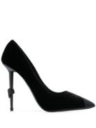 Philipp Plein Decollete Crystal Hi-heels - Black